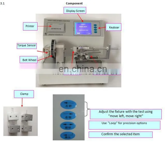 Syringe Needle Cone Joint Performance Comprehensive Test Instrument
