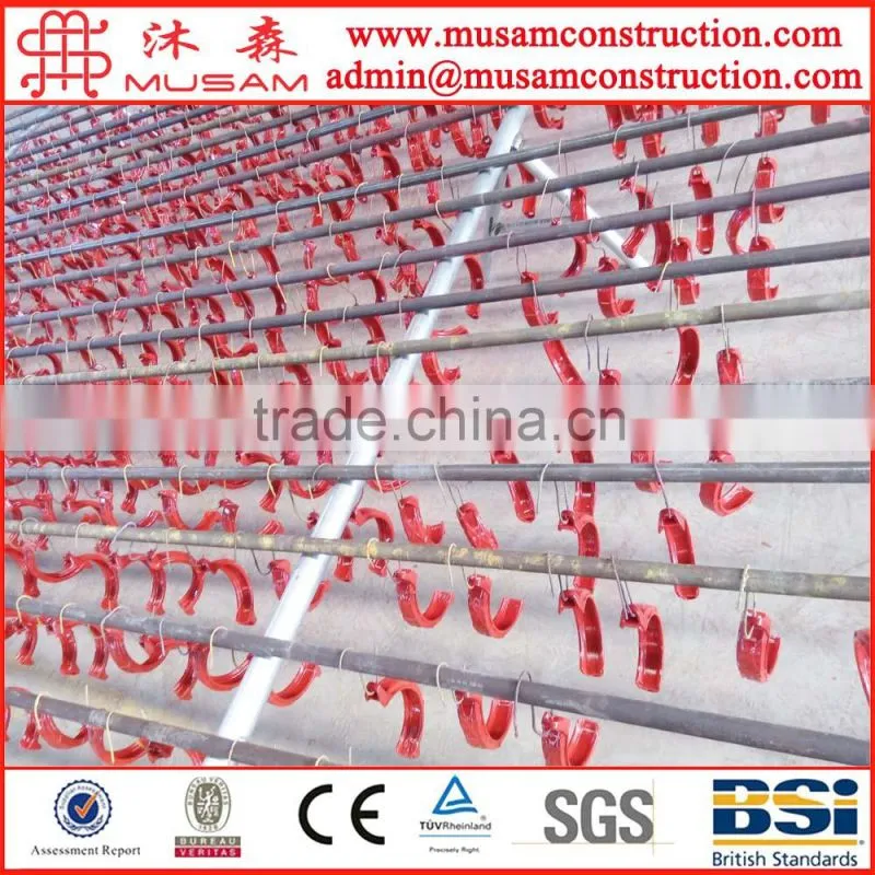 Fm ul approved ductile cast iron pipe coupling grooved/mechanical joint outlet and grooved fittings/grooved fittings mech