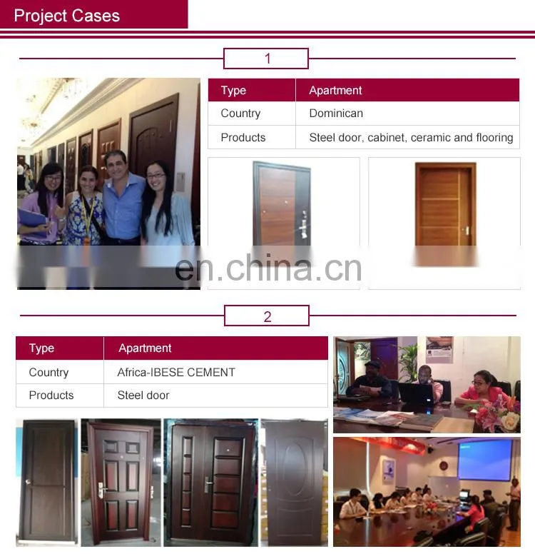 Factory Supplier turkish designs villa home exterior entrance entry front locks main residential stainless steel security doors