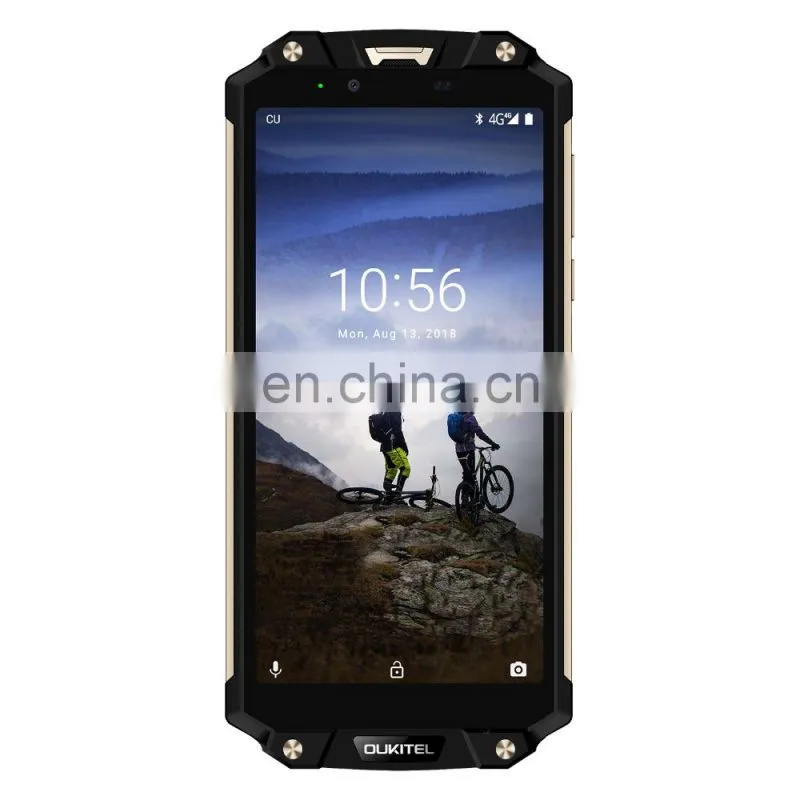 OUKITEL WP2 IP68 Waterproof Dust Shock Proof Mobile Phone 4GB 64GB MT6750T Octa Core 6.0" 18:9 10000mAh Fingerprint Smartphone