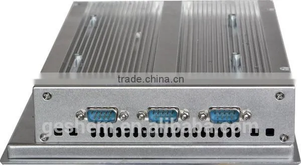 Wall mount industrial panel pc with 1 RJ45 Lan and 8 inch resistive touch screen