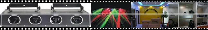 New and cost-effective Green&Red 4 Head Laser light