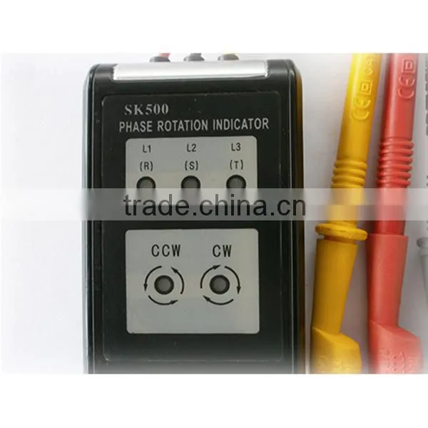 Three Phase Rotation Indicator from 200-480VAC
