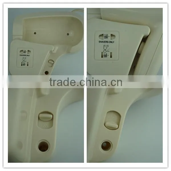 factory 220v/110v 2-pin socket newest style hairdryer/ shaver socket automatic hair dryer