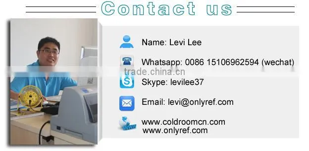 Refrigeration air cooled condenser for cold room