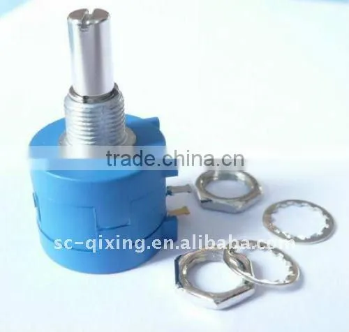 15 turns potentiometer dial