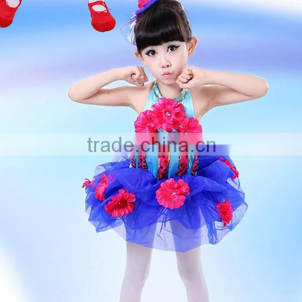 New design In-stock children princess modern dance costume girls dance costumes ballet princess dance costume