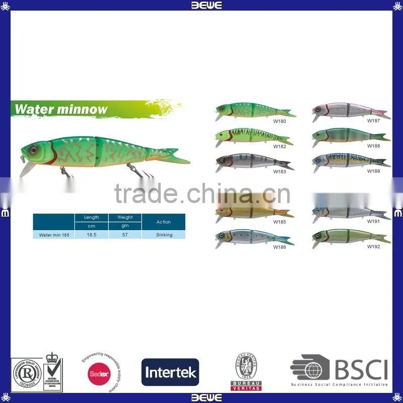 Different Shapes and Colors Hard Minnow Fishing Lures
