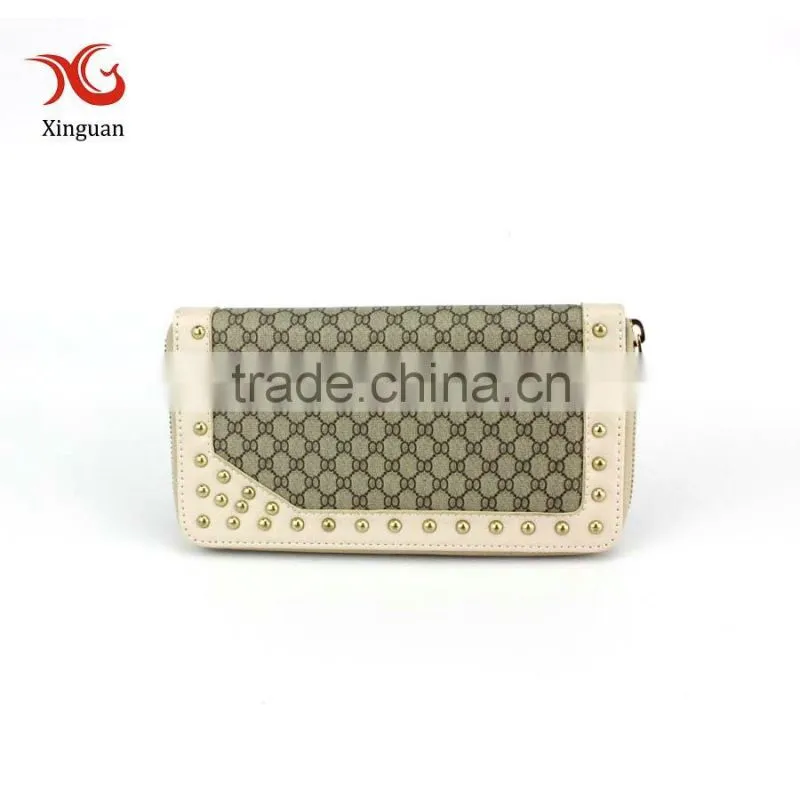 2015 latest fancy trendy leather wallet for men