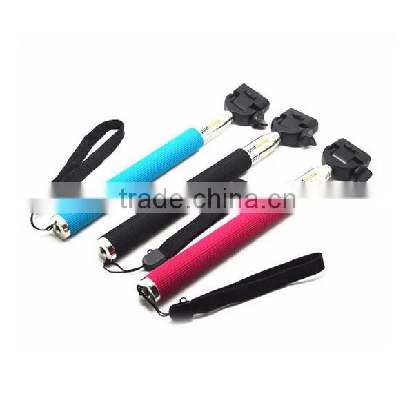 New Aluminum Cellpphone monopod handheld monopod for Cellphone & camera