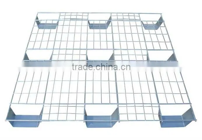 Supporting use stacking mild steel pallets euro pallets