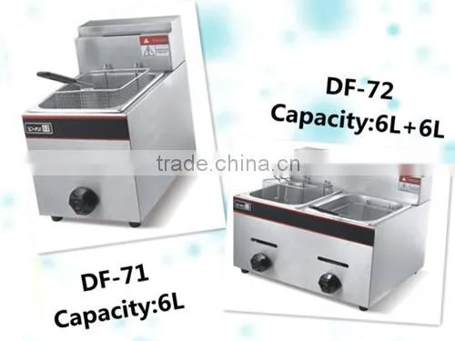2016 Best Selling Electric double tank Deep Fryers With Ce Certification in china