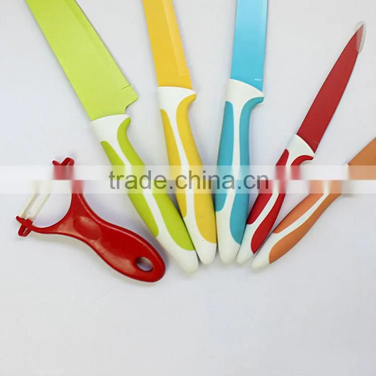 2014 fashion kitchen knife set