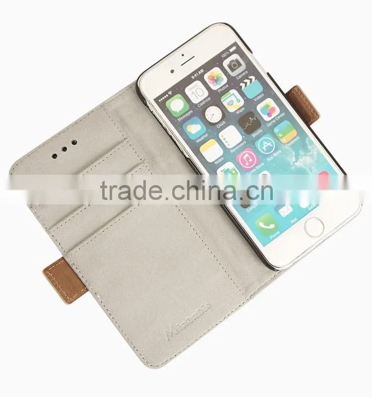 Denim Jean Mobile Phone Case With Card Slots for iPhone 6
