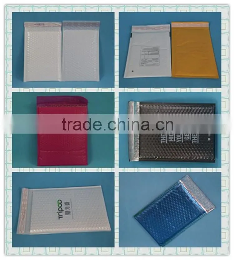 Aluminum foil bubble mailers mailing bags