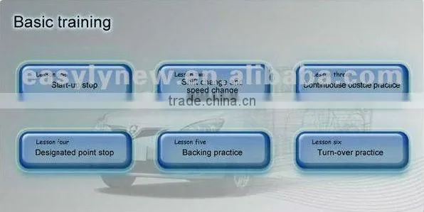 32 inch large LCD screen car driving simulator