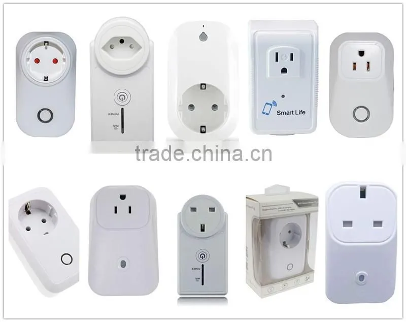 Wifi plug socket compatible for Iphone/Android smart phone/tablet