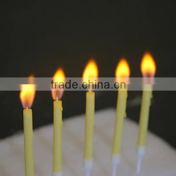 color changing candle flame