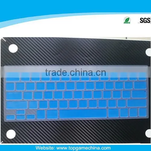 Laptop silicone protector skins For Macbook 13" 15" accessories