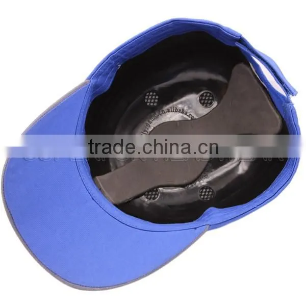 top quality plastic material safety cap with helmet