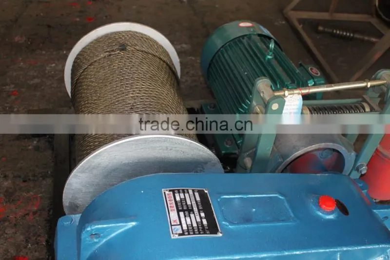 JM low speed 1 ton 2 ton 3 ton 5 ton electric winch
