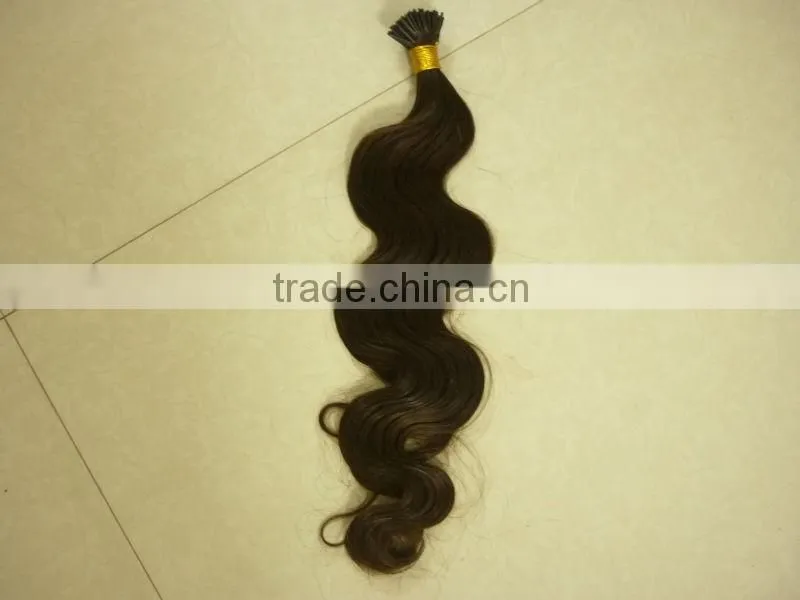 top selling and best quality cheap I tip peruvian hair