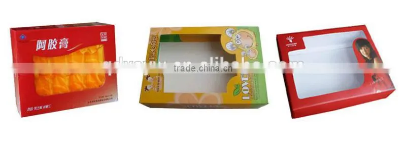 Wholesale Paper Box With PVC Window