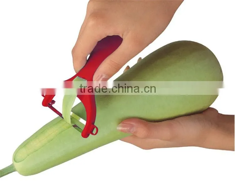 ABS+S/S 13.2*8.8 Kitchen tools stainless steel fruit&vegetable peeler/stainless potato peeler/manual peeler