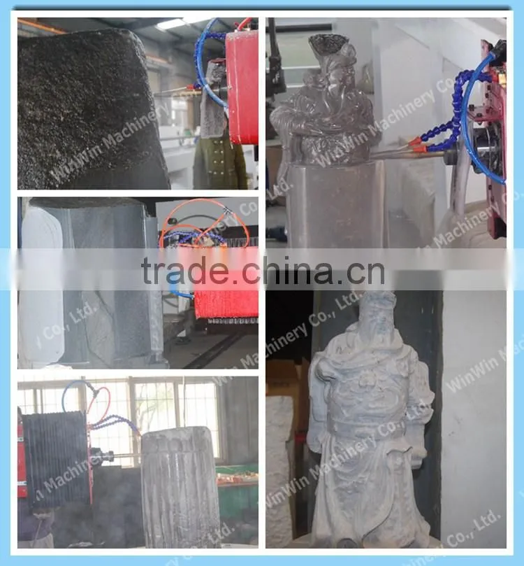 2D&3D 1300x2500mm Cnc Stone Router