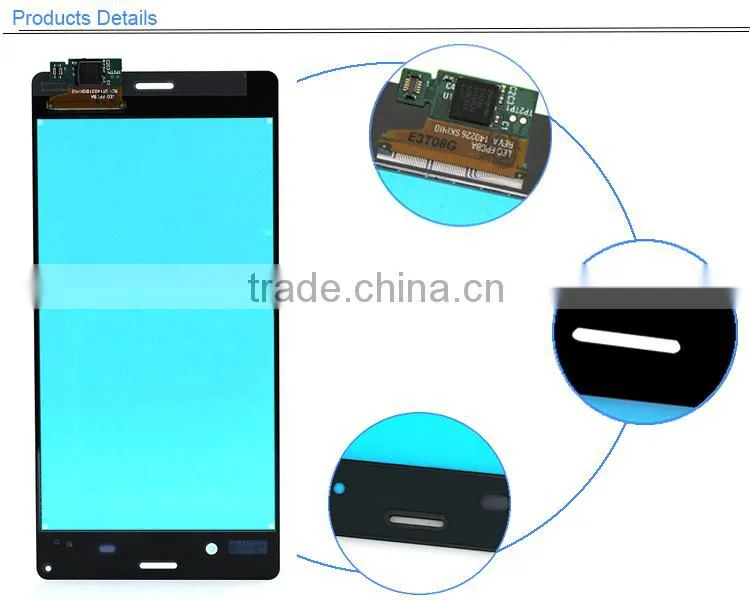 Factory Direct Sale 100% Brand New replacement lcd touch screen digitizer for sony