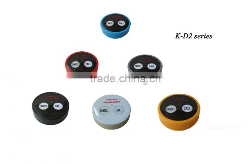 Best price led number call system for restaurant equipment with waiter buzzer call system