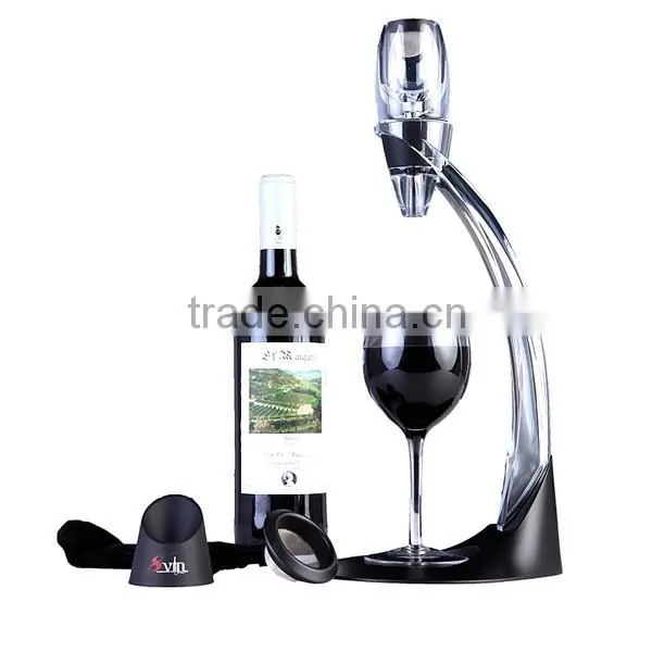 FDA charming mini portable magic decanter red wine aerator NT-TP722-1