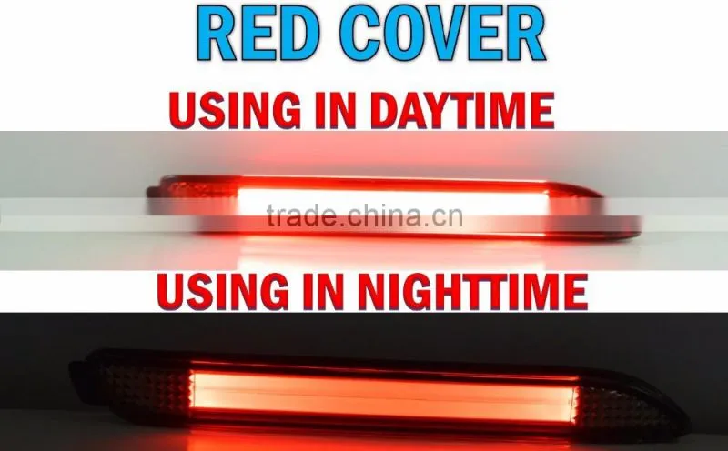 BODY KIT LED RED Brake Rear Bumper Tail LIGHT For For LEXUS NX200T