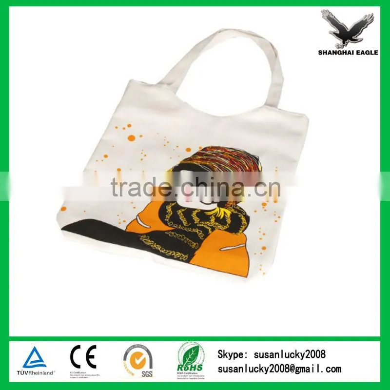Custom printed canvas tote bags