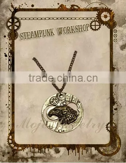 Vintage Jewelry Retro 70s Alternative Hip Hop Steampunk Chain Necklace
