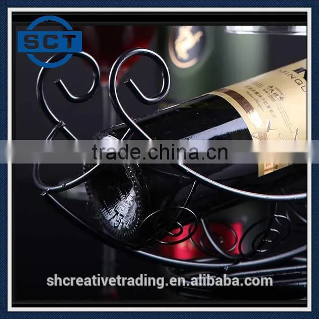 European Style Single Bottle Holder Pirate Ship Wine Rack