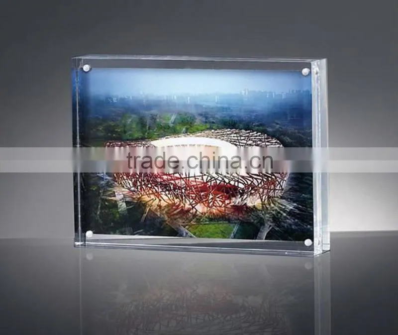 Clear Acrylic Photo Frame For Decoration