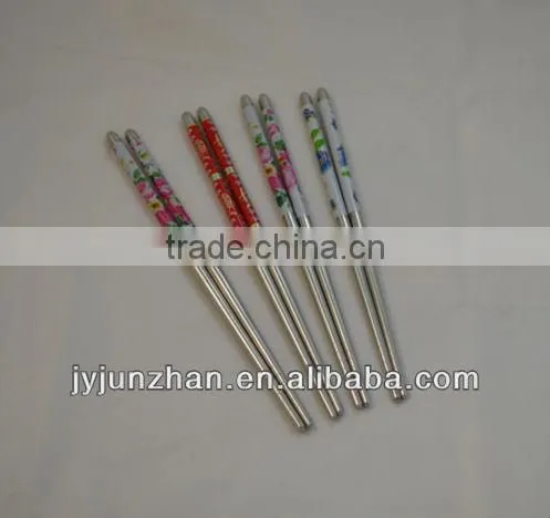 23cm chopsticks Stainless Steel 201 with nice design and high quality