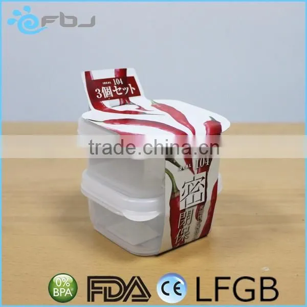 Small Transparent Microwave Plastic Food Containers
