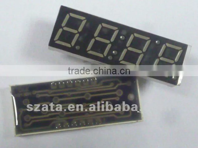 Full color 4 digits 7 segment led display