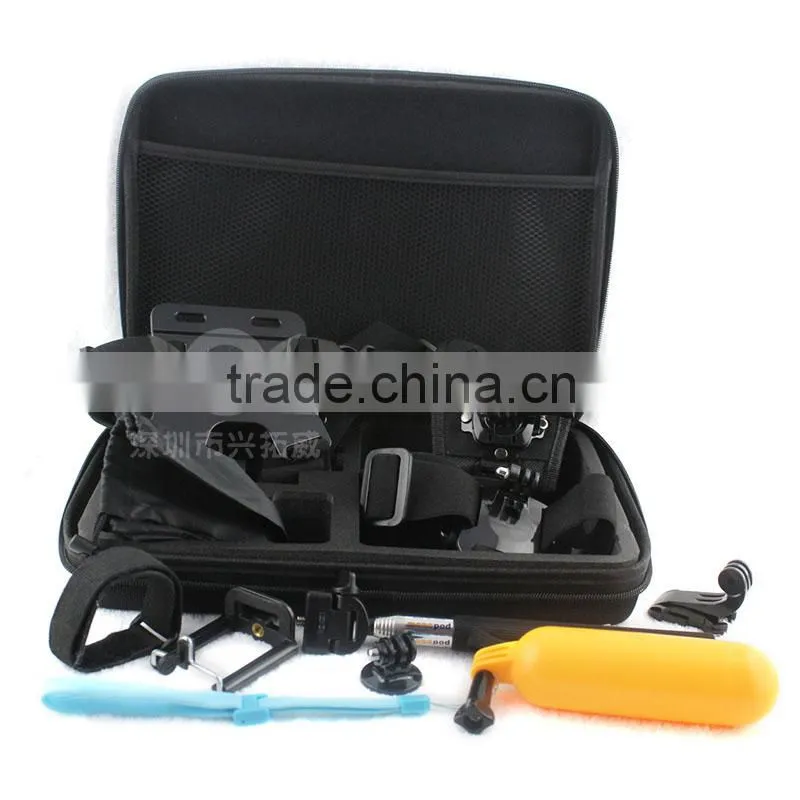 Wholesale XTW 12-in-1 Essential Camera Accessories Kit for GoPro HERO 2/3/3+/4/4 Session