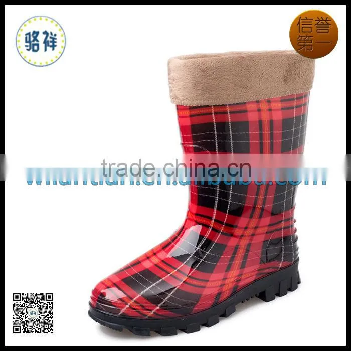 Lady Warm Garden Rain Boots