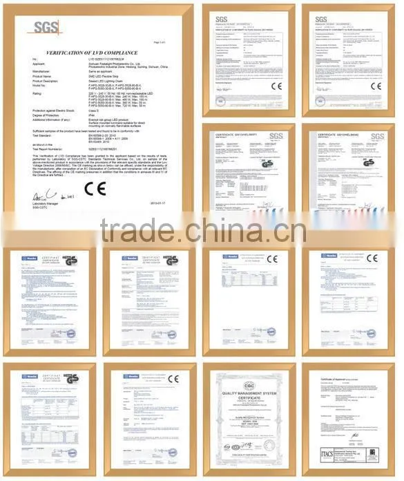 2016 new product China supplier led strip light 220V led strip RGB smd5050 ce rohs