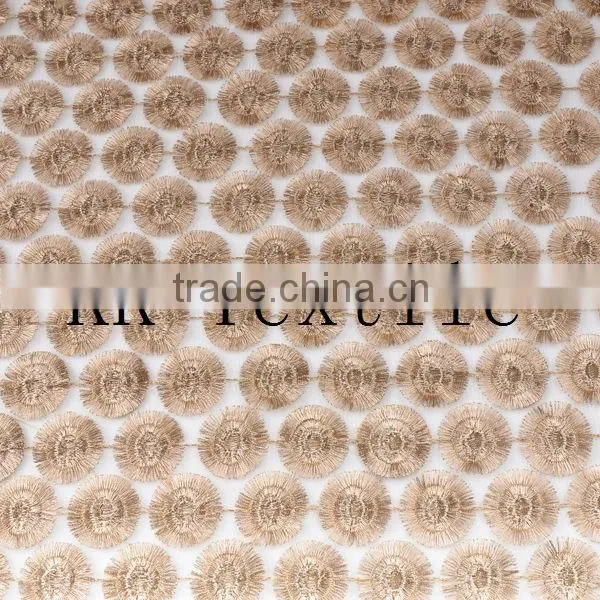 2014 Hottest embroidery fabric #8771 mesh bottom 3d spacer mesh fabric