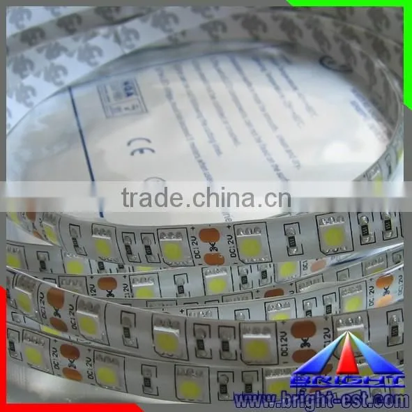 high quality smd 5050 30leds/m DC24V/9w, 5050 flexible led strip light