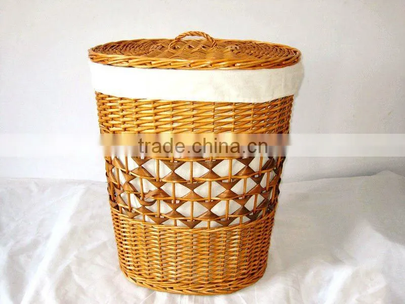 dirty clothes basket wicker