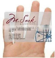 Die cut business card