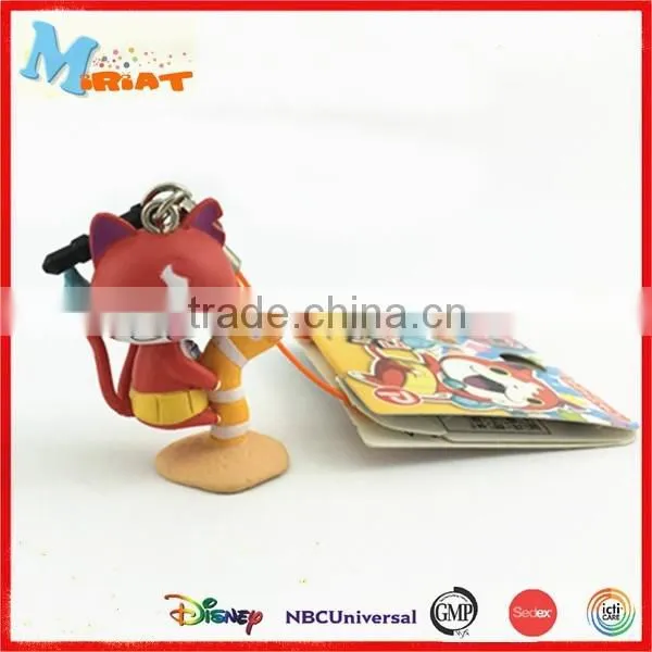 Japan innovative anime pvc Naruto figure keychain