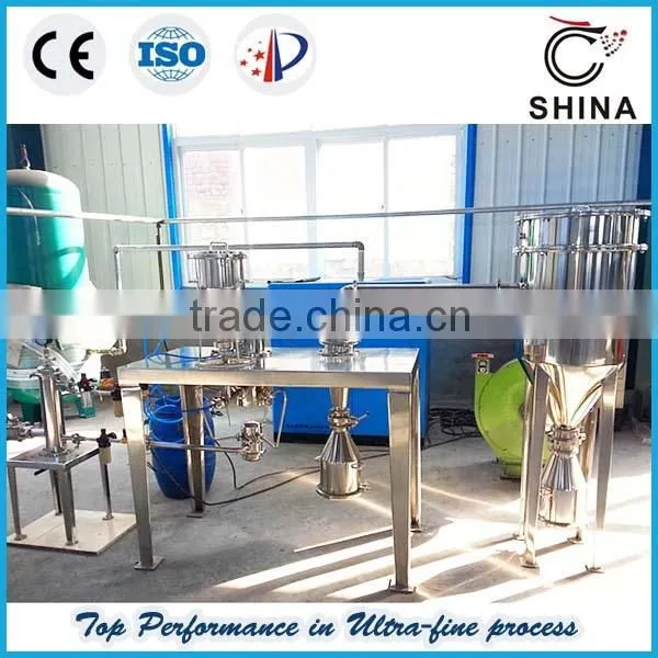 university laboratory dedicated jet mill to grind micron toner powder