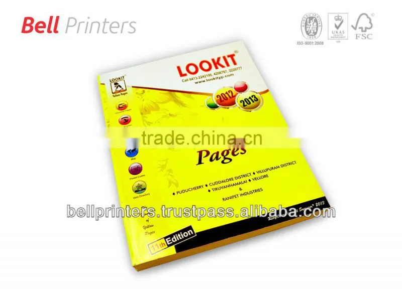Yellow Pages Catalogues printing